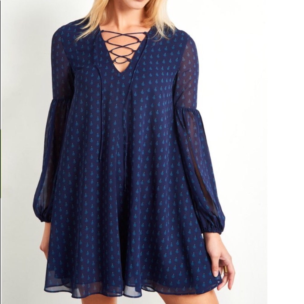 JACHS NY Printed Shift Dress 💕💕
